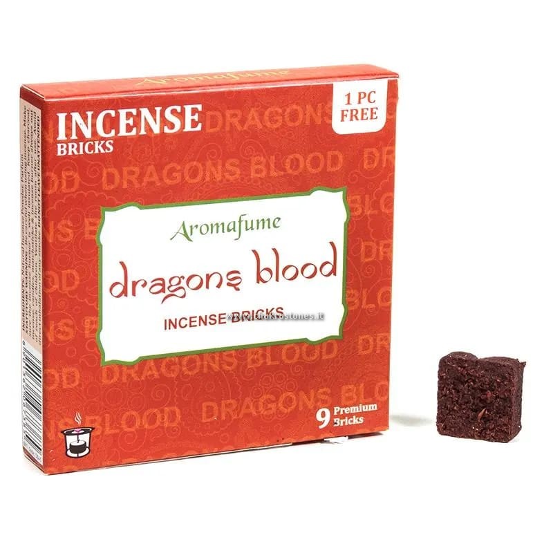 Dragons Blood Mattoncini di incenso Aromafume_1