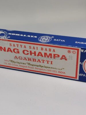 Incenso SAI BABA Nag Champa Agarbatti stick Satya 15g