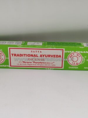 Incenso Traditional Ayurveda stick Satya 15g
