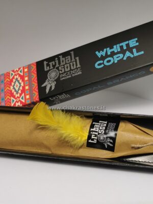 Incenso WHITE COPAL - Copale Bianco stick – Linea Tribal Soul