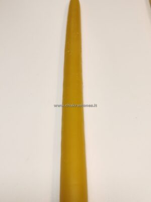 Candela in CERA D'API pura 100% naturale da 25cm