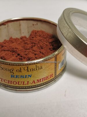 Incenso in polvere di Patchouli e Ambra