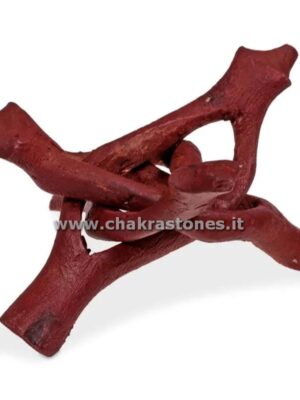 Treppiede in legno x bruciatori e portaoggetti