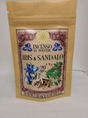 Incenso in polvere IRIS E SANDALO