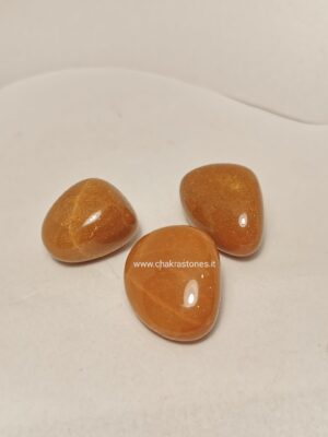 Avventurina arancione burattata